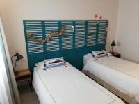 Postel nebo postele na pokoji v ubytování Àtic bordils