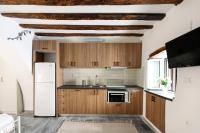 Kuchyň nebo kuchyňský kout v ubytování CASA NEL BORGO