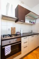 Kuchyňa alebo kuchynka v ubytovaní Studio M Zagreb