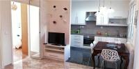 Kuchyň nebo kuchyňský kout v ubytování Asimelia Luxury Apartment