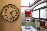 A kitchen or kitchenette at casa del mare e della musica