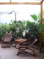 A garden outside Le Case del Sole