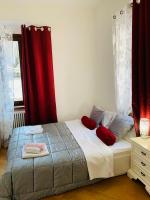 Posteľ alebo postele v izbe v ubytovaní Casa degli Orti, Dolomia best home
