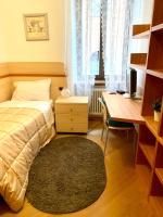 Posteľ alebo postele v izbe v ubytovaní Casa degli Orti, Dolomia best home