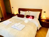 Posteľ alebo postele v izbe v ubytovaní Casa degli Orti, Dolomia best home