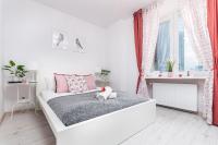 Posteľ alebo postele v izbe v ubytovaní Apartments The View by Noclegi Renters