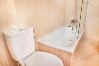 A bathroom at Hotel San Lázaro