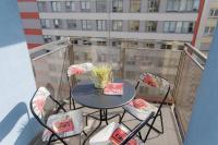 Balkón alebo terasa v ubytovaní Cute and Sunny Studio in Zagreb with Balcony & Free Parking
