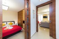 Postel nebo postele na pokoji v ubytování Apartment Main Street Zadar