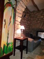 Posezení v ubytování Castell de Fonolleres