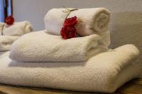 A bed or beds in a room at Cascina Veja