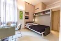 Posteľ alebo postele v izbe v ubytovaní Design central studio - Porta Romana