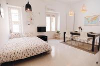 Posteľ alebo postele v izbe v ubytovaní Amparito Apartment - Casc Antic