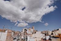 Výhľad na mesto Tarragona alebo výhľad na mesto priamo z apartmánu