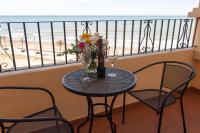 Balkón alebo terasa v ubytovaní Sea view Port Saplaya Apartments,2