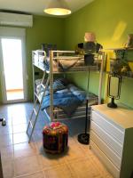 Posteľ alebo postele v izbe v ubytovaní Sea view Port Saplaya Apartments,2