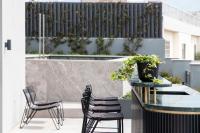 A balcony or terrace at Perianth Hotel