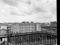 A balcony or terrace at Kibilù - Studio Fiera Milano, vicinanze Rho, linea rossa QT8