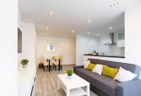A kitchen or kitchenette at Berlanga, apartamento en el centro