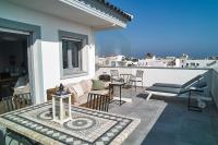 Balkón alebo terasa v ubytovaní Fabulous Penthouse Downtown Tarifa, Maestro Apartments