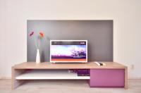 TV a/nebo společenská místnost v ubytování Bretia Apartments