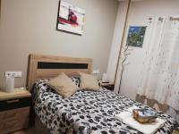 Postel nebo postele na pokoji v ubytování Albergue Camiño Real