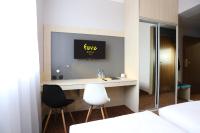 Posteľ alebo postele v izbe v ubytovaní euroHOTEL Sosnowiec Kazimierz