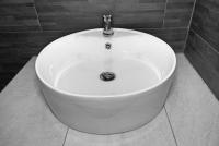 A bathroom at L'Antenna