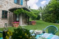 Vonkajšia záhrada v ubytovaní La collina dei ciliegi
