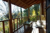 Balkón nebo terasa v ubytování Lycia Nature House