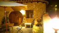 Patio nebo venkovní prostory v ubytování Casas Rurales Almoguer