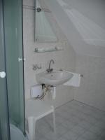 Koupelna v ubytování Hotel Růže