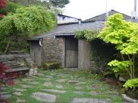 A garden outside Casa O´Crego