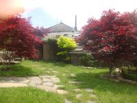 A garden outside Casa O´Crego