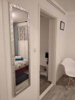 Posteľ alebo postele v izbe v ubytovaní Studio apartman Mihael - Rastoke