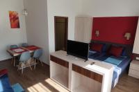 Posteľ alebo postele v izbe v ubytovaní Frank & Fang Apartments MK7