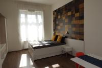 Posteľ alebo postele v izbe v ubytovaní Frank & Fang Apartments MK7