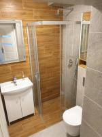 Kúpeľňa v ubytovaní Apartament Kamienna Gdynia