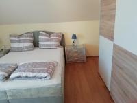 Posteľ alebo postele v izbe v ubytovaní Edit Ferienwohnung Siofok