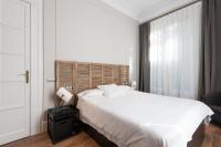 Posteľ alebo postele v izbe v ubytovaní Rental Apartment Barcelona