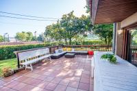 Balkón nebo terasa v ubytování Azkorri Beach House