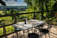 Balkón alebo terasa v ubytovaní Castello di Buttrio