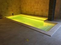 Bazén v ubytování Nice Wellness Apartman nebo v jeho okolí