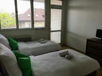 Łóżko lub łóżka w pokoju w obiekcie Apartmán Elizabeth