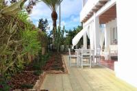 A balcony or terrace at Es Daus - Formentera Break