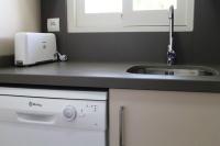 A kitchen or kitchenette at Es Daus - Formentera Break