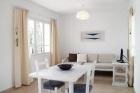 A seating area at Es Daus - Formentera Break