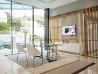 a dining room with a table and chairs at Hotel Bellevue Dubrovnik in Dubrovnik