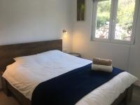 Postel nebo postele na pokoji v ubytování RIVA Seafront holiday apartments