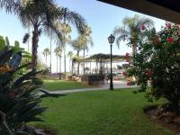 A garden outside Torremolinos Beach Apartment